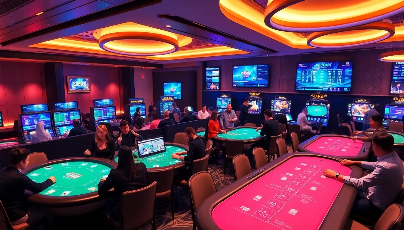 Experience the exciting online gaming world of bk860s.com with vibrant casino visuals.