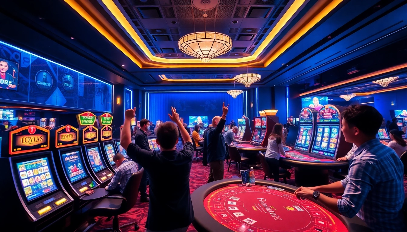 Explore the thrilling online gaming experience at good88.hu.net, featuring interactive casino games and vibrant environments.